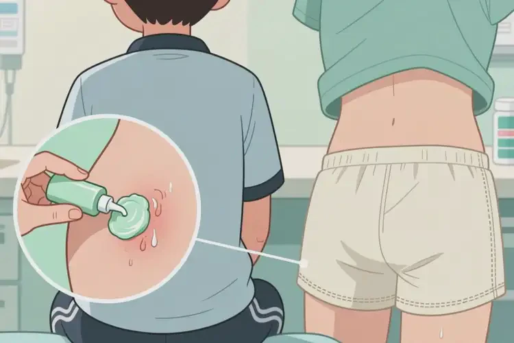 大学生屁股出湿疹可以治好吗(图1)