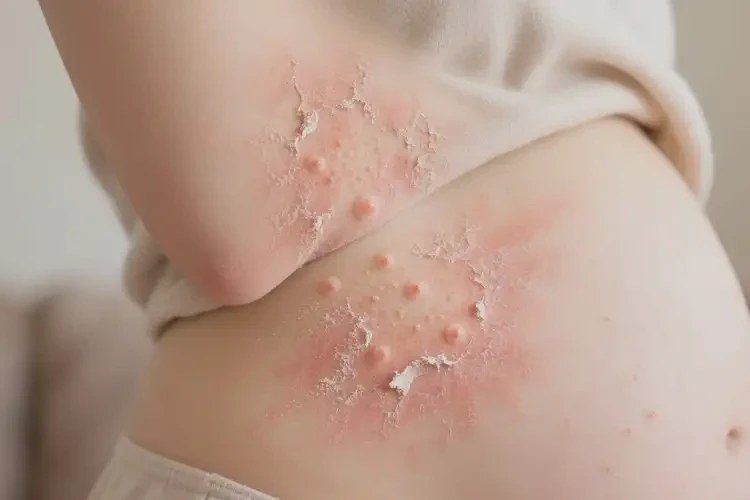 哺乳期妈妈身上起湿疹可以治好吗(图1)