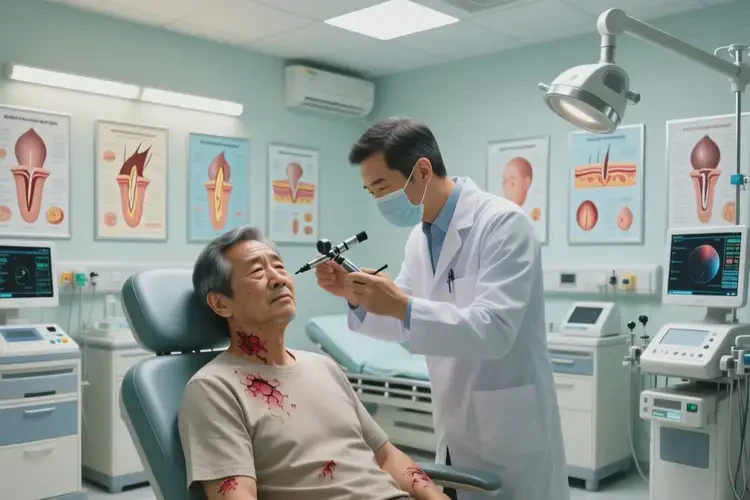 男人脖子上起湿疹可以治好吗(图1)