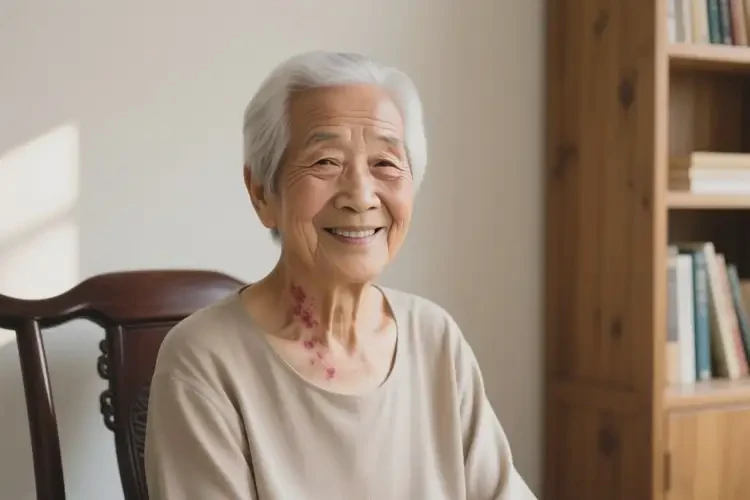 老年人脖子上偶尔起湿疹能彻底自愈吗(图3)