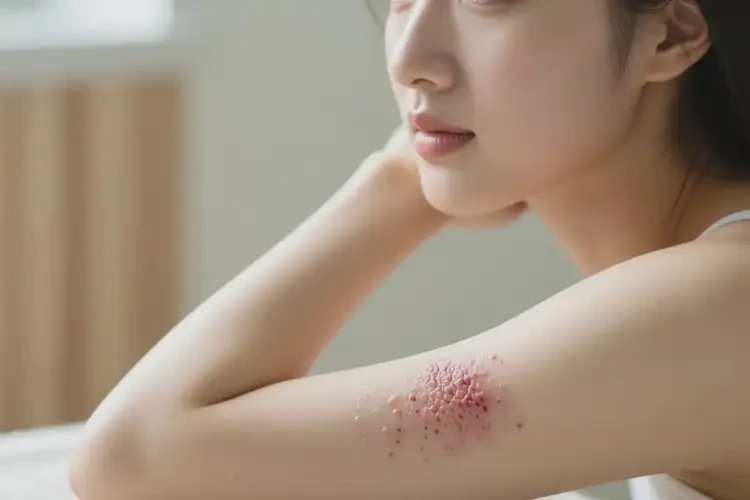 女人手臂长湿疹能不能彻底自愈(图4)