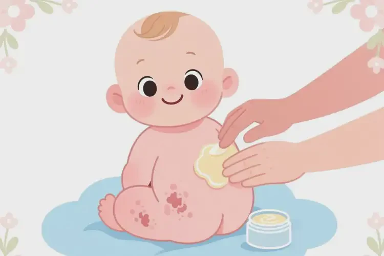 婴儿屁股上偶尔起湿疹能治好吗(图4)