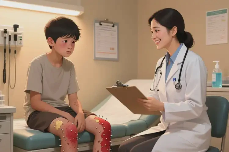 青少年小腿上起湿疹可以治好吗(图4)