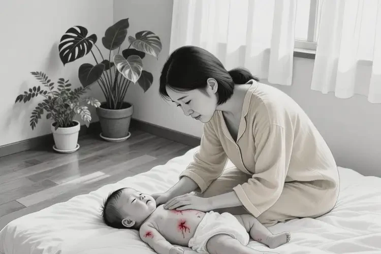 宝宝身上偶尔起湿疹能治好吗(图1)