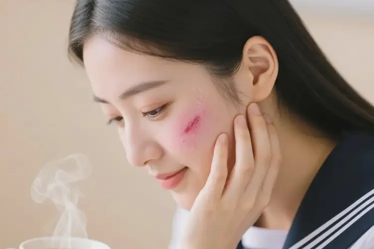 大学生脸上出现湿疹可以治好吗(图2)