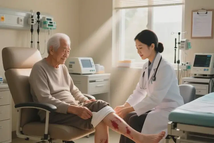 老年人四肢起湿疹能靠自己自愈吗(图2)