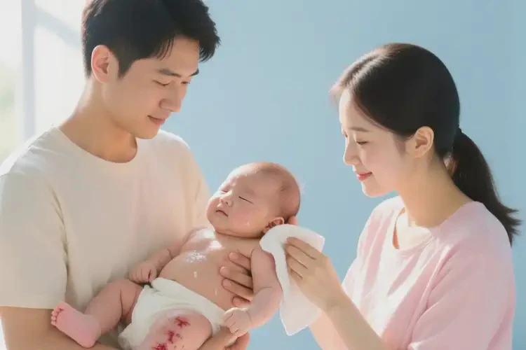 婴幼儿大腿起湿疹能治好吗(图1)