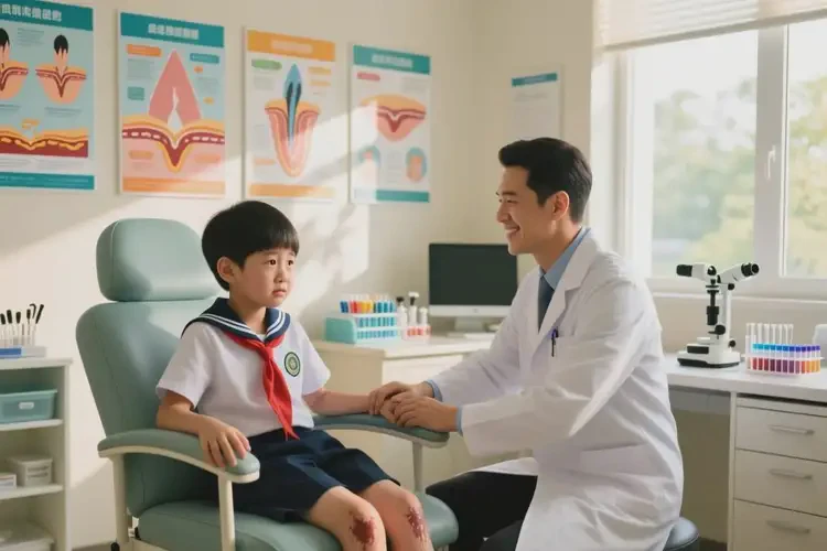 中学生屁股容易起湿疹可以治好吗(图1)