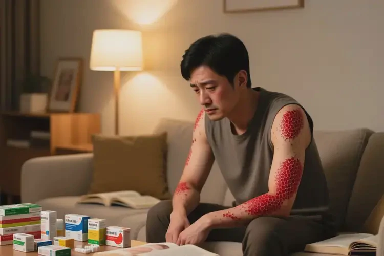 男人面部经常长湿疹可以治好吗(图3)