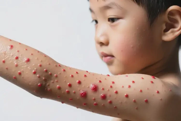 小儿手臂长湿疹可以彻底自愈吗(图3)