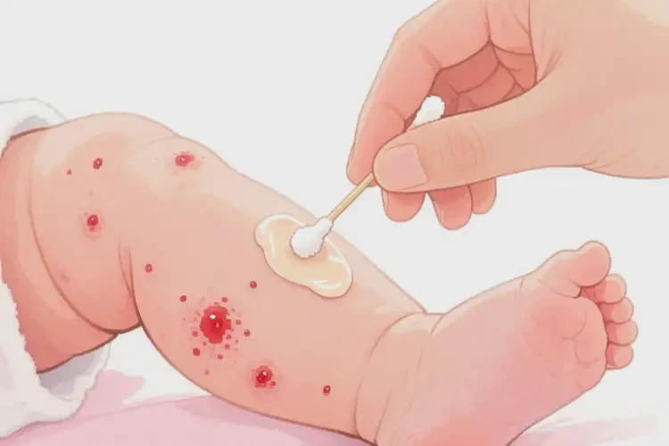 婴儿小腿长湿疹能治好吗(图3)