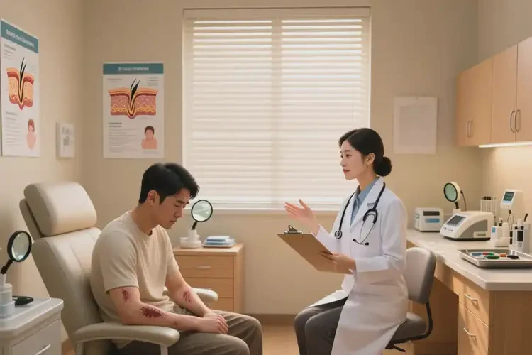 男人身上起湿疹可以治好吗(图3)