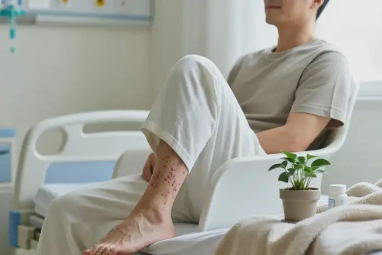 男人小腿上长湿疹可以治好吗(图3)