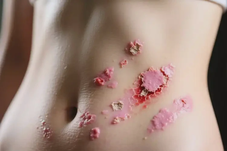 女人肚子上出湿疹可以治好吗(图4)