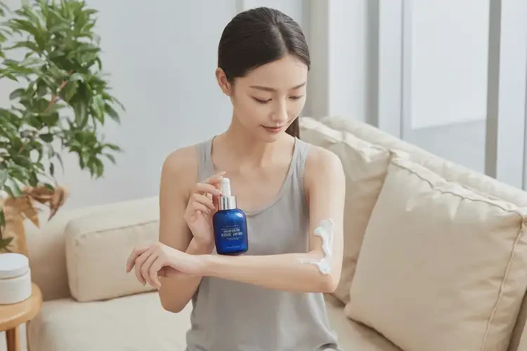 女人大腿上偶尔起湿疹可以治好吗(图1)