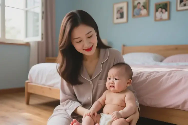 孩子脚上经常长湿疹不管它会自己自愈吗(图1)