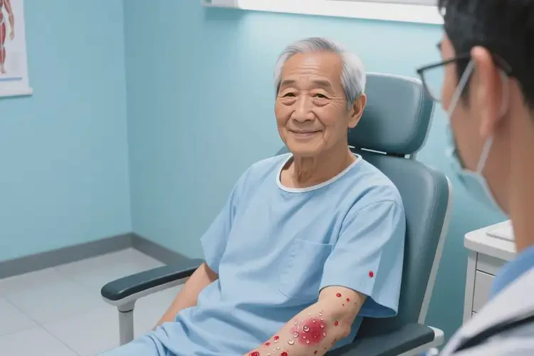 老年人身上偶尔起湿疹可以彻底自愈吗(图2)