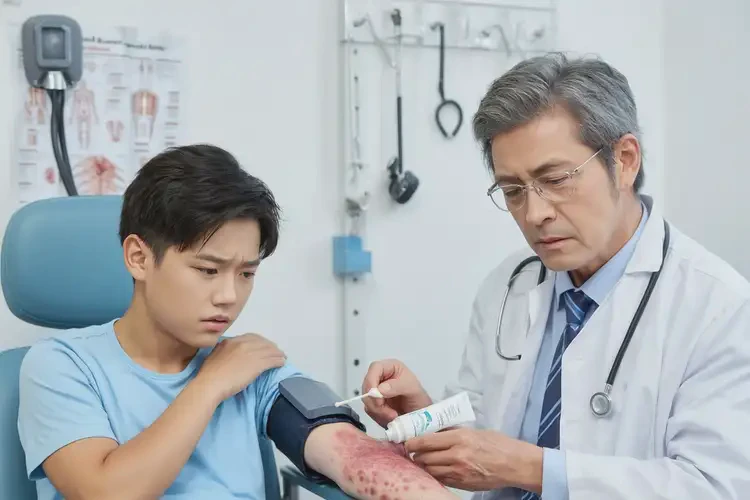 青少年手臂上经常长湿疹可以彻底自愈吗(图3)