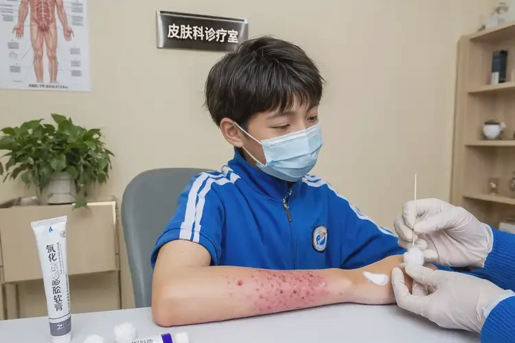 中学生手臂上经常起湿疹可以治好吗(图3)