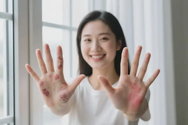 女性手上有湿疹可以治好吗(图1)