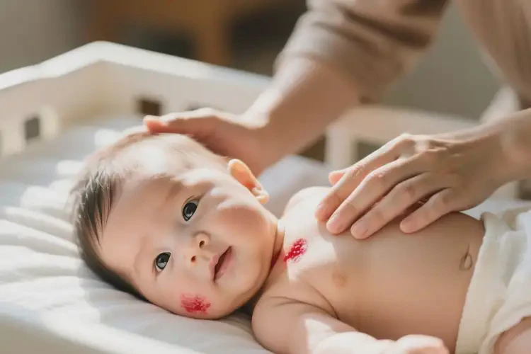 儿童脖子起湿疹可不可以彻底自愈(图3)