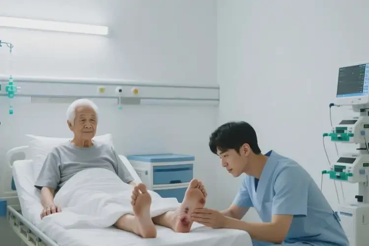 高龄老人脚上有湿疹可以治好吗(图2)