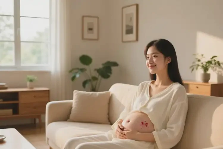 女人肚子上容易长湿疹可以彻底自愈吗(图1)