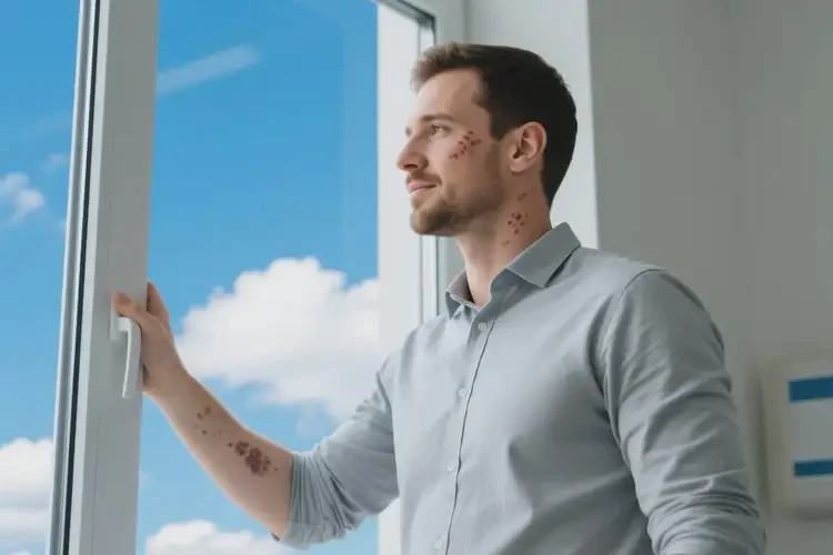 男人全身容易起湿疹可以治好吗(图1)