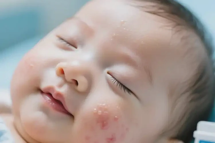 宝宝脸上长湿疹能治好吗(图3)