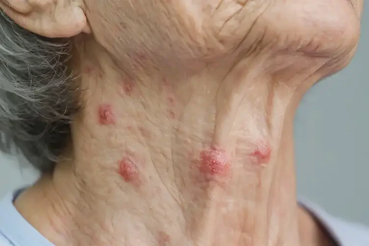 老年人脖子上容易长湿疹可以治好吗(图4)