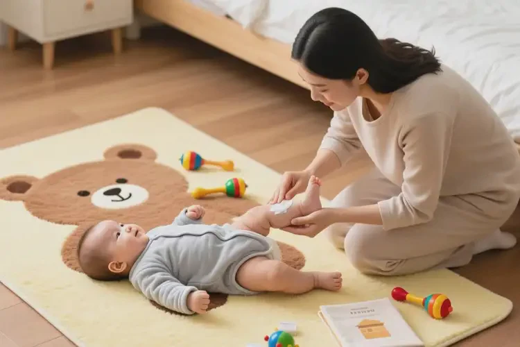 宝宝大腿偶尔起湿疹能治好吗(图2)