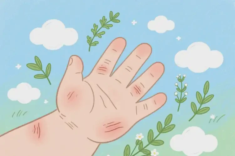 宝宝手上偶尔起湿疹能治好吗(图2)