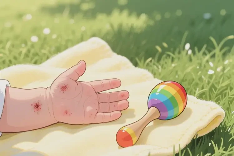 婴儿手上有湿疹能治好吗(图2)