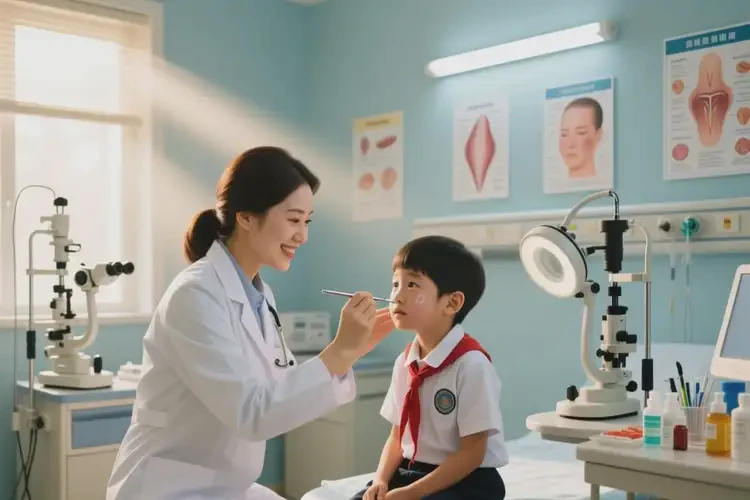 小学生脸上容易长湿疹可以治好吗(图3)