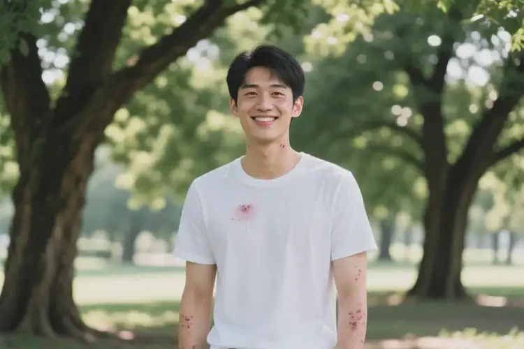 青年人脸上经常长湿疹可以治好吗(图1)