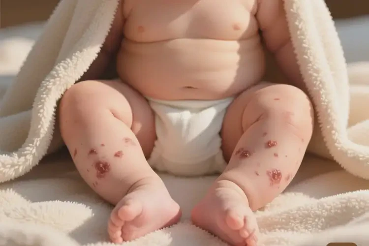 婴儿四肢偶尔长湿疹能治好吗(图3)