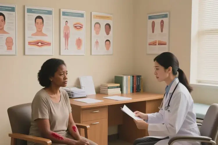 女人身上有湿疹可以治好吗(图2)