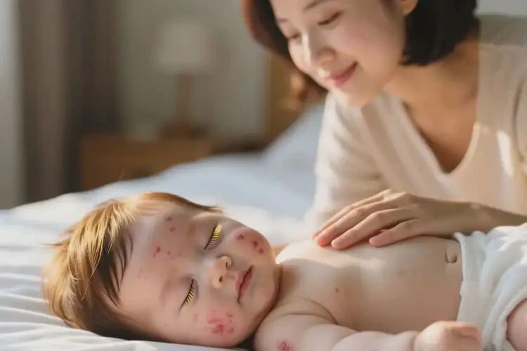 婴儿面部出湿疹能治好吗(图2)