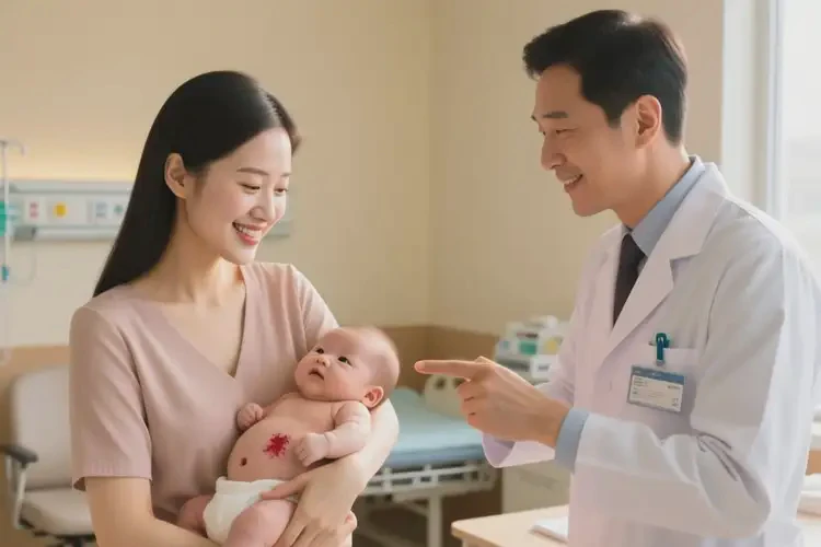 宝宝肚子上长湿疹能治好吗(图2)