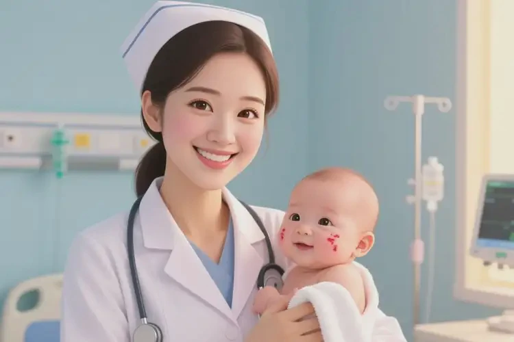 宝宝面部偶尔起湿疹能治好吗(图1)