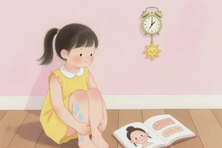 小学生大腿上经常长湿疹可以治好吗(图2)