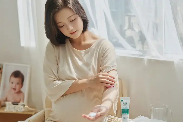 哺乳期妈妈手臂长湿疹可以治好吗(图1)