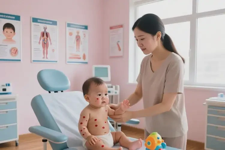 婴儿面部经常长湿疹能治好吗(图2)