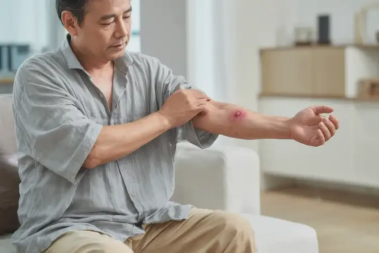 男人肚子出湿疹可以治好吗(图1)