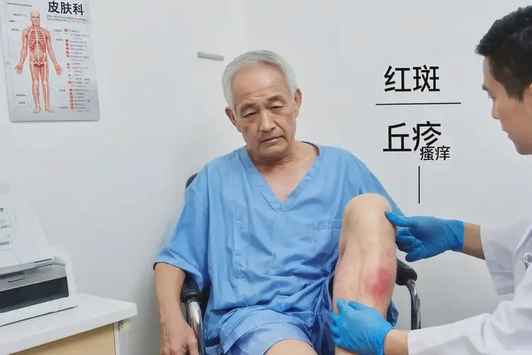 老年人大腿出湿疹可以治好吗(图4)