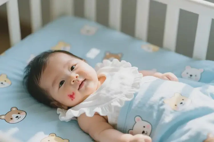 宝宝脖子上长湿疹不管它会自己好吗(图2)