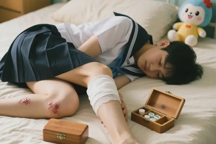 大学生大腿偶尔长湿疹可以治好吗(图1)