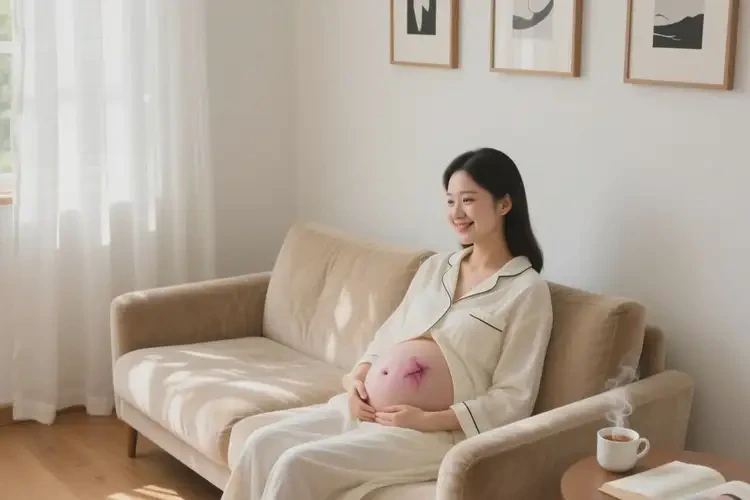 产妇肚子上经常起湿疹可不可以彻底自愈(图1)