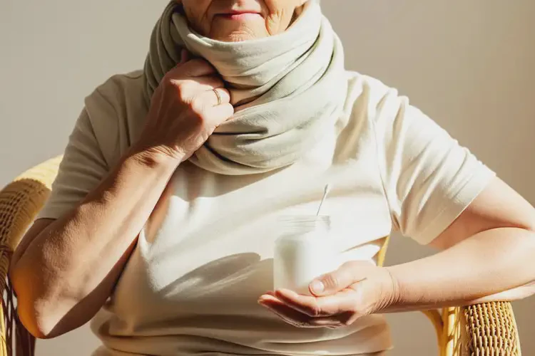 老年人脖子容易起湿疹可以治好吗(图1)