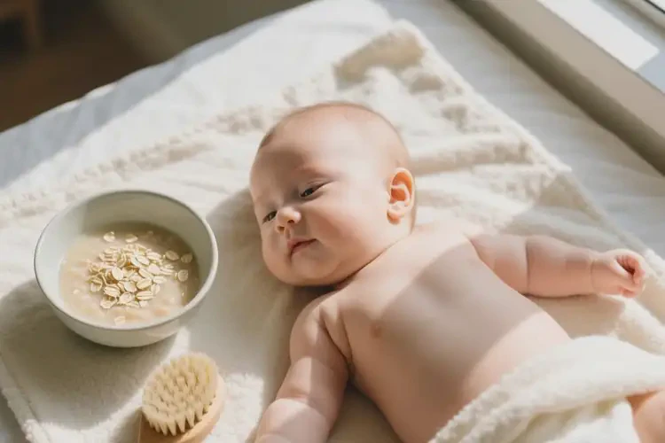 小儿脸上经常长湿疹可以治好吗(图2)